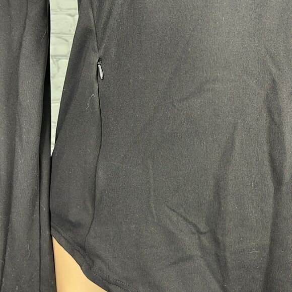 Spyder Quarter 1/2 Zip Mock Neck Pullover w/thumbholes EUC - Picture 5 of 9